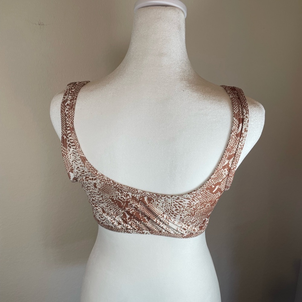 Chic Snake Print Bikini Set - Picture 7 of 10